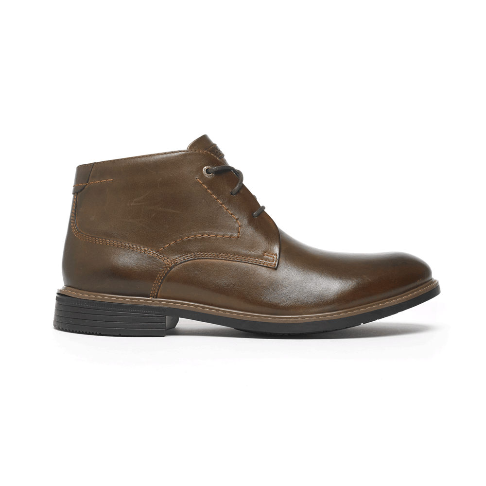 Rockport Støvler Herre Mørke Brune - Classic Break Chukka - LNBR85026